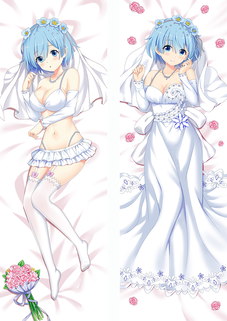 Re:Zero-Starting Life in Another World Rem Dakimakura 3d pillow japanese anime pillowcase